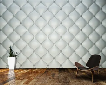 Papel de parede Luxuoso couro cinza jóias 3d papel de parede do teto,sala de estar com televisão de parede quarto papéis de parede decoração mural